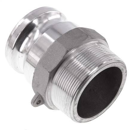 Camlock DN 60 (2 1/2'') Koppeling AluminiumR 2 1/2'' met buitendraad Type F MIL-C-27487