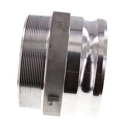 Camlock DN 120 (5'') Koppeling AluminiumR 5'' met buitendraad Type F MIL-C-27487