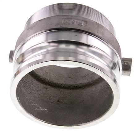 Camlock DN 120 (5'') Koppeling AluminiumR 5'' met buitendraad Type F MIL-C-27487