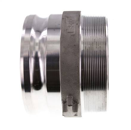 Camlock DN 120 (5'') Koppeling AluminiumR 5'' met buitendraad Type F MIL-C-27487