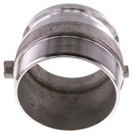 Camlock DN 120 (5'') Koppeling AluminiumR 5'' met buitendraad Type F MIL-C-27487