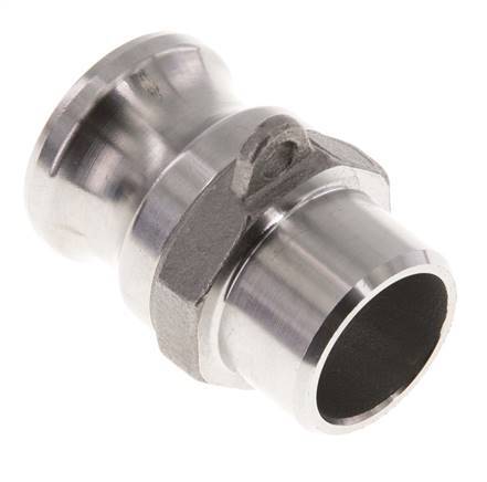 Camlock DN 20 (3/4'') Koppeling RVS met lasuiteinde (26.9 mm) Type F (AS) MIL-C-27487