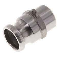 Camlock DN 25 (1'') Koppeling RVS met lasuiteinde (33.7 mm) Type F (AS) MIL-C-27487