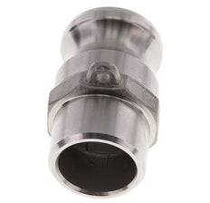 Camlock DN 25 (1'') Koppeling RVS met lasuiteinde (33.7 mm) Type F (AS) MIL-C-27487