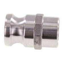 Camlock DN 32 (1 1/4'') Koppeling RVS met lasuiteinde (42.4 mm) Type F (AS) MIL-C-27487