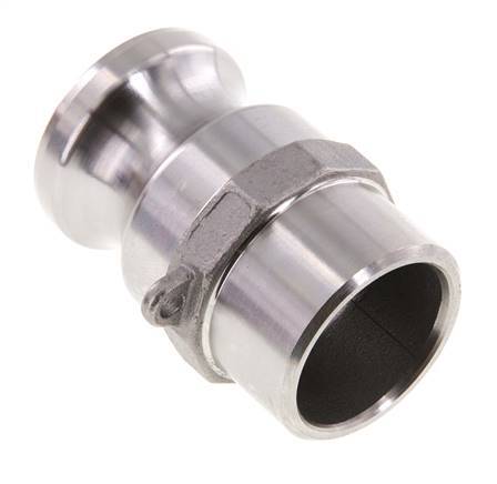 Camlock DN 32 (1 1/4'') Koppeling RVS met lasuiteinde (42.4 mm) Type F (AS) MIL-C-27487