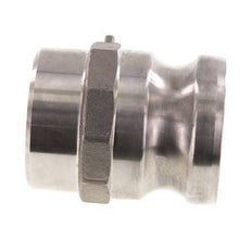Camlock DN 50 (2'') Koppeling RVS met lasuiteinde (60.3 mm) Type F (AS) MIL-C-27487