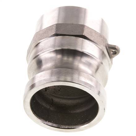 Camlock DN 50 (2'') Koppeling RVS met lasuiteinde (60.3 mm) Type F (AS) MIL-C-27487