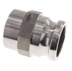 Camlock DN 60 (2 1/2'') Koppeling RVS met lasuiteinde (76.1 mm) Type F (AS) MIL-C-27487
