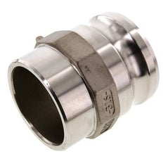 Camlock DN 75 (3'') Koppeling RVS met lasuiteinde (88.9 mm) Type F (AS) MIL-C-27487