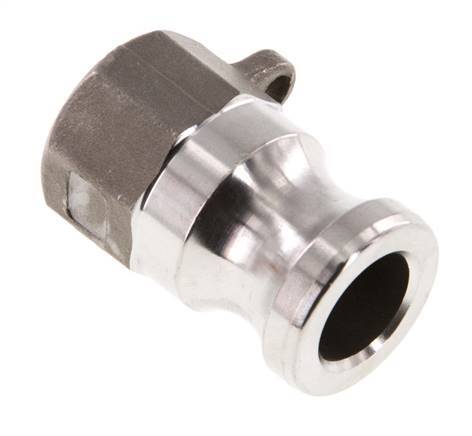 Camlock DN 15 (1/2'') Koppeling RvsRp 1/2'' met binnendraad Type A MIL-C-27487