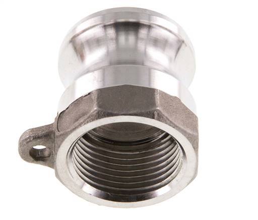 Camlock DN 20 (3/4'') Koppeling RvsRp 3/4'' met binnendraad Type A MIL-C-27487