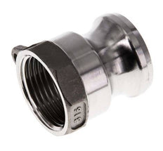 Camlock DN 25 (1'') Koppeling RvsRp 1'' met binnendraad Type A MIL-C-27487