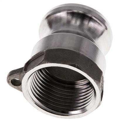 Camlock DN 25 (1'') Koppeling RvsRp 1'' met binnendraad Type A MIL-C-27487