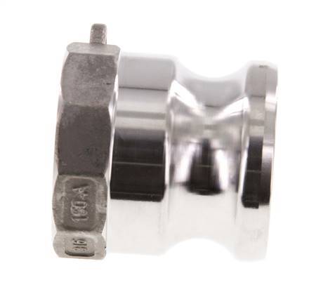 Camlock DN 40 (1 1/2'') Stainless Steel Coupling Rp 1 1/2'' Female Thread Type A MIL-C-27487