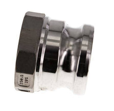 Camlock DN 60 (2 1/2'') Koppeling RvsRp 2 1/2'' met binnendraad Type A MIL-C-27487