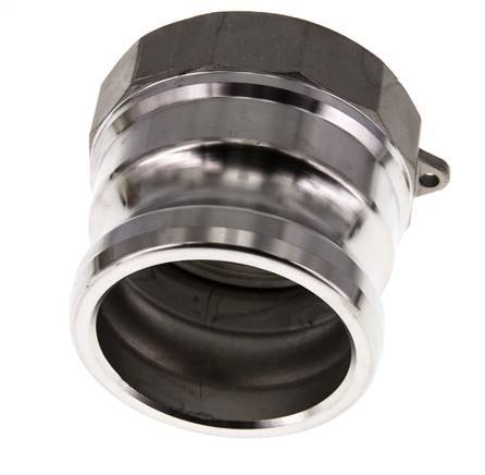 Camlock DN 60 (2 1/2'') Koppeling RvsRp 2 1/2'' met binnendraad Type A MIL-C-27487