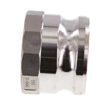 Camlock DN 75 (3'') Koppeling RvsRp 3'' met binnendraad Type A MIL-C-27487