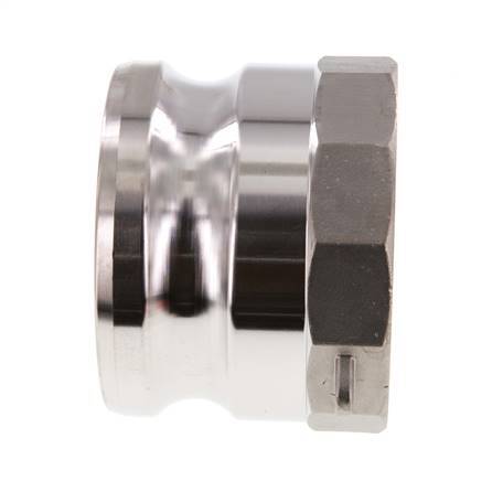 Camlock DN 75 (3'') Koppeling RvsRp 3'' met binnendraad Type A MIL-C-27487