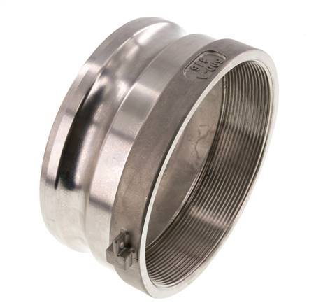 Camlock DN 120 (5'') Koppeling RvsRp 5'' met binnendraad Type A MIL-C-27487