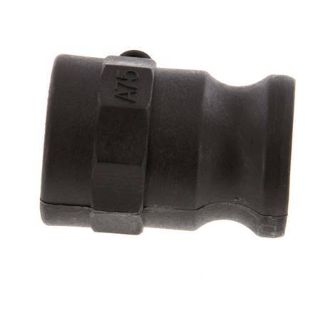 Camlock DN 20 (3/4'') Koppeling PolypropyleenRp 3/4'' met binnendraad Type A MIL-C-27487 [2 Stuks]