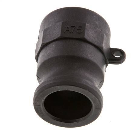 Camlock DN 20 (3/4'') Koppeling PolypropyleenRp 3/4'' met binnendraad Type A MIL-C-27487 [2 Stuks]