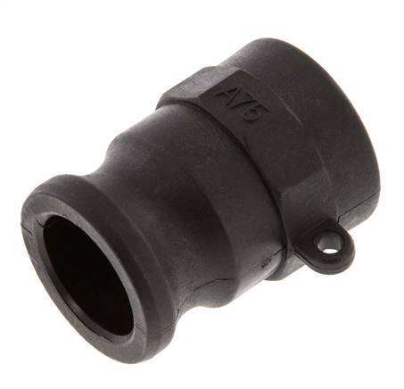 Camlock DN 20 (3/4'') Koppeling PolypropyleenRp 3/4'' met binnendraad Type A MIL-C-27487 [2 Stuks]