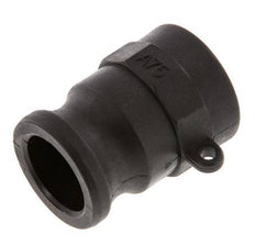 Camlock DN 20 (3/4'') Koppeling PolypropyleenRp 3/4'' met binnendraad Type A MIL-C-27487 [2 Stuks]