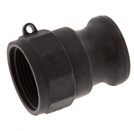 Camlock DN 32 (1 1/4'') Koppeling PolypropyleenRp 1 1/4'' met binnendraad Type A MIL-C-27487