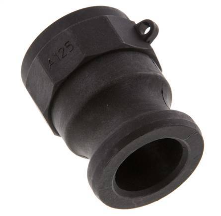Camlock DN 32 (1 1/4'') Koppeling PolypropyleenRp 1 1/4'' met binnendraad Type A MIL-C-27487