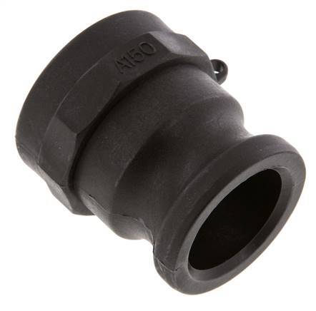 Camlock DN 40 (1 1/2'') Koppeling PolypropyleenRp 1 1/2'' met binnendraad Type A MIL-C-27487 [2 Stuks]