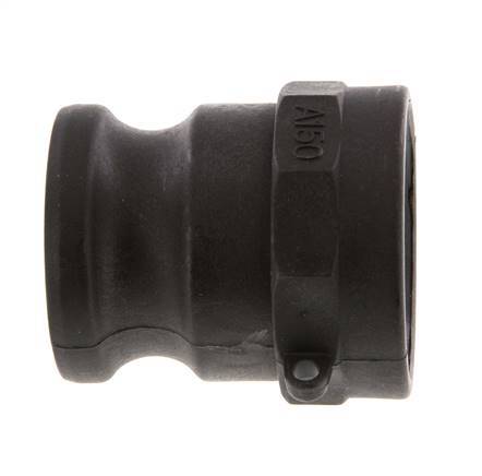 Camlock DN 40 (1 1/2'') Koppeling PolypropyleenRp 1 1/2'' met binnendraad Type A MIL-C-27487 [2 Stuks]