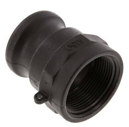 Camlock DN 40 (1 1/2'') Koppeling PolypropyleenRp 1 1/2'' met binnendraad Type A MIL-C-27487 [2 Stuks]