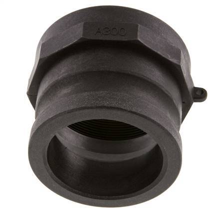 Camlock DN 75 (3'') Polypropylene Coupling Rp 3'' Female Thread Type A MIL-C-27487