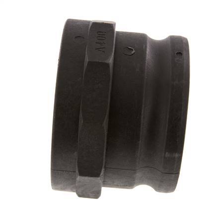 Camlock DN 90 (4'') Koppeling PolypropyleenRp 4'' met binnendraad Type A MIL-C-27487