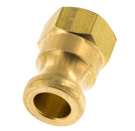 Camlock DN 15 (1/2'') Koppeling MessingRp 1/2'' met binnendraad Type A MIL-C-27487