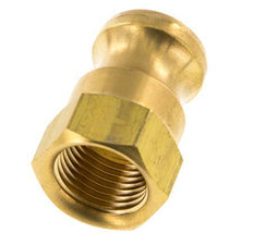 Camlock DN 15 (1/2'') Koppeling MessingRp 1/2'' met binnendraad Type A MIL-C-27487