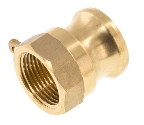 Camlock DN 20 (3/4'') Brass Coupling Rp 3/4'' Female Thread Type A MIL-C-27487