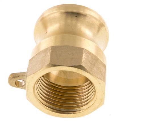 Camlock DN 20 (3/4'') Koppeling MessingRp 3/4'' met binnendraad Type A MIL-C-27487