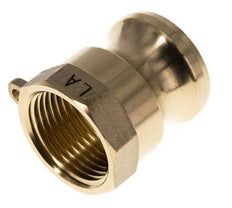 Camlock DN 25 (1'') Koppeling MessingRp 1'' met binnendraad Type A MIL-C-27487