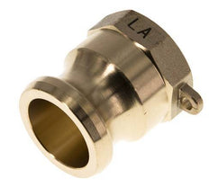 Camlock DN 25 (1'') Koppeling MessingRp 1'' met binnendraad Type A MIL-C-27487