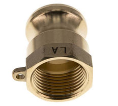 Camlock DN 25 (1'') Koppeling MessingRp 1'' met binnendraad Type A MIL-C-27487