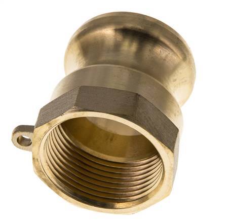 Camlock DN 32 (1 1/4'') Koppeling MessingRp 1 1/4'' met binnendraad Type A MIL-C-27487