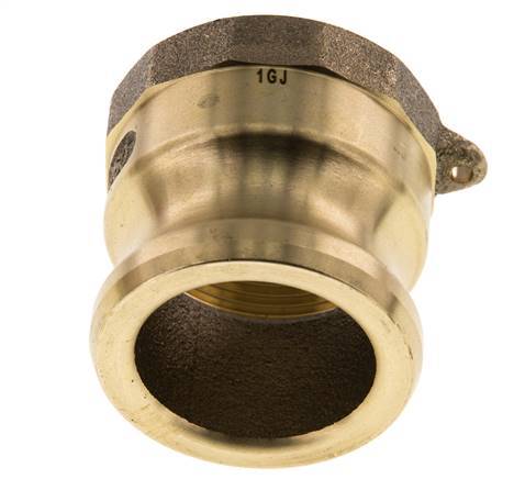 Camlock DN 40 (1 1/2'') Koppeling MessingRp 1 1/2'' met binnendraad Type A MIL-C-27487