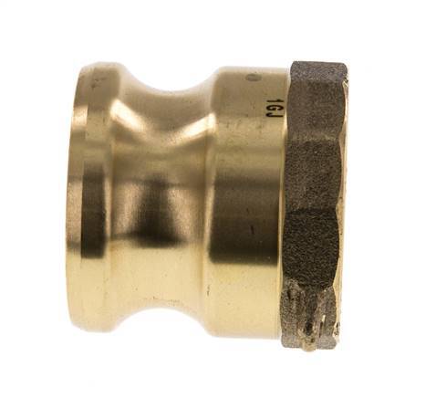 Camlock DN 40 (1 1/2'') Koppeling MessingRp 1 1/2'' met binnendraad Type A MIL-C-27487