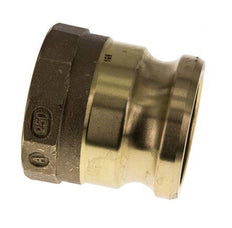 Camlock DN 60 (2 1/2'') Koppeling MessingRp 2 1/2'' met binnendraad Type A MIL-C-27487