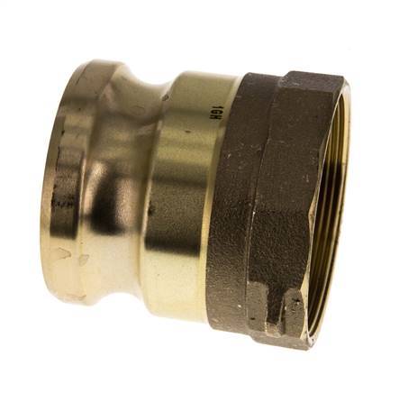 Camlock DN 60 (2 1/2'') Koppeling MessingRp 2 1/2'' met binnendraad Type A MIL-C-27487