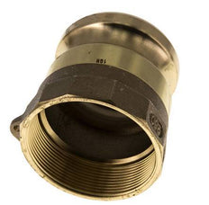 Camlock DN 60 (2 1/2'') Koppeling MessingRp 2 1/2'' met binnendraad Type A MIL-C-27487