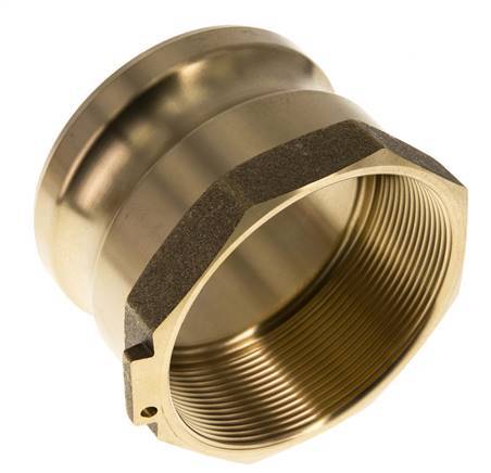 Camlock DN 75 (3'') Koppeling MessingRp 3'' met binnendraad Type A MIL-C-27487