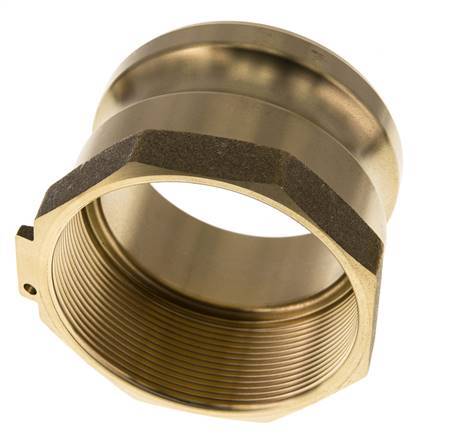 Camlock DN 75 (3'') Koppeling MessingRp 3'' met binnendraad Type A MIL-C-27487
